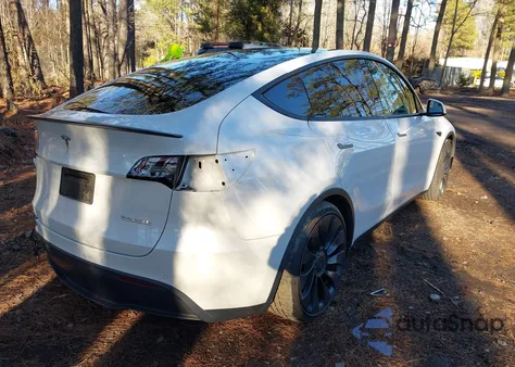 2022 Tesla Model Y Performance Dual Motor All-Wheel Drive из США, поврежденный, VIN 7SAYGDEF4NF376571